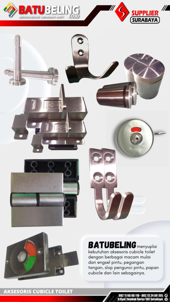 aksesoris cubicle toilet